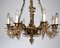 Neo-Rococo Bronze Chandelier, 1920s, Image 6