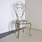 Gilded & Hammered Iron Dining Chair by Pier Luigi Colli, 1960s, Image 5