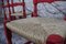 Sedie da pranzo rustiche in faggio, Spagna, anni '60, set di 4, Immagine 11