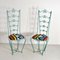 Chiavari Style Iron Outdoor Chairs, 1960s, Set of 2, Image 7