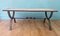 Antique Wrought Iron & Stone Garden Table 9