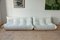 White Leather Togo 2- and 3-Seat Sofa by Michel Ducaroy for Ligne Roset, Set of 2 1