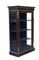 Tall Victorian Inlaid & Ebonized Display Cabinet, Circa 1890 3
