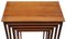 Antique Inlaid Mahogany Nesting Tables from RJ Horner, Circa 1900, Set of 4, Image 2
