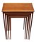 Antique Inlaid Mahogany Nesting Tables from RJ Horner, Circa 1900, Set of 4, Image 1