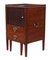 Large Georgian Mahogany Nightstand or Washstand, Circa 1800 5