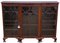 Victorian Mahogany Glazed Adjustable Breakfront Bookcase, 1800s 6