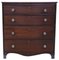 Georgian Mahogany Bowfront Chest of Drawers, Circa 1820 8