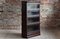 Antique Sectional Lead Glass Barrister Bookcase in the Style of Globe & Wernicke, Image 2