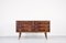 Italian Walnut, Carrara Marble & Brass Sideboard, 1960s 9