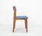 Blue Rosewood Dining Chairs by Erik Buch for Odense Maskinsnedkeri / O.D. Møbler, 1960s, Set of 4, Image 6