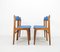 Blue Rosewood Dining Chairs by Erik Buch for Odense Maskinsnedkeri / O.D. Møbler, 1960s, Set of 4 4