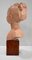 Busto in terracotta di Louise Brongniart After Houdon, 1900, Immagine 27