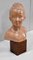 Busto in terracotta di Louise Brongniart After Houdon, 1900, Immagine 2