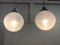 Ball Ceiling Lamps with Multi-Strands Engraving Effect, 1970s, Set of 2 4