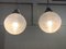 Ball Ceiling Lamps with Multi-Strands Engraving Effect, 1970s, Set of 2, Image 4