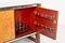 Italienisches Mid-Century Sideboard aus Nussholzwurzel & Messing von La Permanente Del Mobile Cantù, 1960er 6