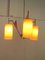 Deckenlampe aus Glas, Teak & Messing, 1960er 12