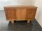 Walnuss & Wurzelholz Walnuss Sideboards mit Gewellten Linien & Spiegel, 1940er, 2er Set 12