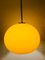 Italian Yellow Acrylic Glass 3025 Ceiling Lamp from Guzzini, 1970s 2