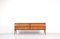 Mid-Century Italian Teak, Carrara Marble & Brass Sideboard, 1960s 12