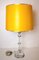 Lámparas de mesa con base de vidrio, años 60. Juego de 2, Imagen 2