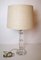 Table Lamps with Glass Base, 1960s, Set of 2 4