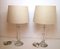 Table Lamps with Glass Base, 1960s, Set of 2 5