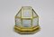 Antique Austrian Brass & Glass Flush Mount by Josef Hoffmann, 1903 7