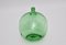 Grüne Glasflaschen Blumenvase von Viresa, 1970er 6