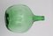 Green Glass Bottle Flower Vase from Viresa, 1970s 7