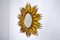 Large Golden Wood Sun Mirror, 1920s, Image 2