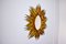 Large Golden Wood Sun Mirror, 1920s, Image 3