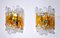 Murano Glass Lava Sconces from Mazzega, 1970s, Set of 2, Image 1