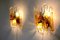 Murano Glass Lava Sconces from Mazzega, 1970s, Set of 2 3