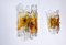 Murano Glass Lava Sconces from Mazzega, 1970s, Set of 2 6