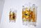 Murano Glass Lava Sconces from Mazzega, 1970s, Set of 2, Image 5