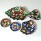 Enameled Copper Bowls, 1960s, Set of 5 3