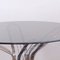 Italian Gastone Rinaldi Style Glass Dining Table & Chairs, 1970s, Set of 7, Image 9