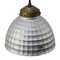 Lampada a sospensione Mid-Century industriale in vetro e ottone di Wonder Licht, Immagine 4