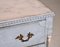 Gustavian Chest with Carved Columns & Original Lock and Key, Early 19th Century 6