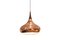 Copper Orient Hanging Lamp by Jo Hammerborg for Fog & Morup, Image 3