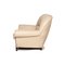 Cream Leather & Wood 2-Seat Sofa from Nieri 10