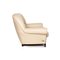 Cream Leather & Wood 2-Seat Sofa from Nieri 8