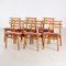 Chaises de Salon J48 par Poul M. Volther, 1950s, Set de 6 1