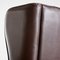 965H Leather Reading Armchair with Ottoman by Fredrik Kayser, Set of 2 8