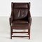 965H Leather Reading Armchair with Ottoman by Fredrik Kayser, Set of 2 4