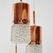 Glass Shade Pendant Lamp with Copper Inlay 5