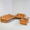 Coronado Leather Sofa Set, 1960s, Set of 3 1