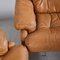 Coronado Leather Sofa Set, 1960s, Set of 3, Image 8